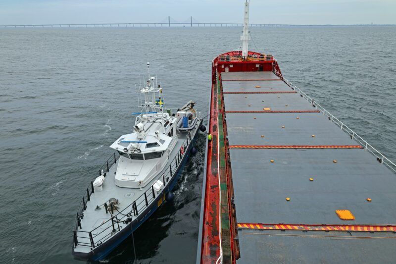 Okolice mostu Øresund: dwa masowce weszły na mielizne / Portal Stoczniowy