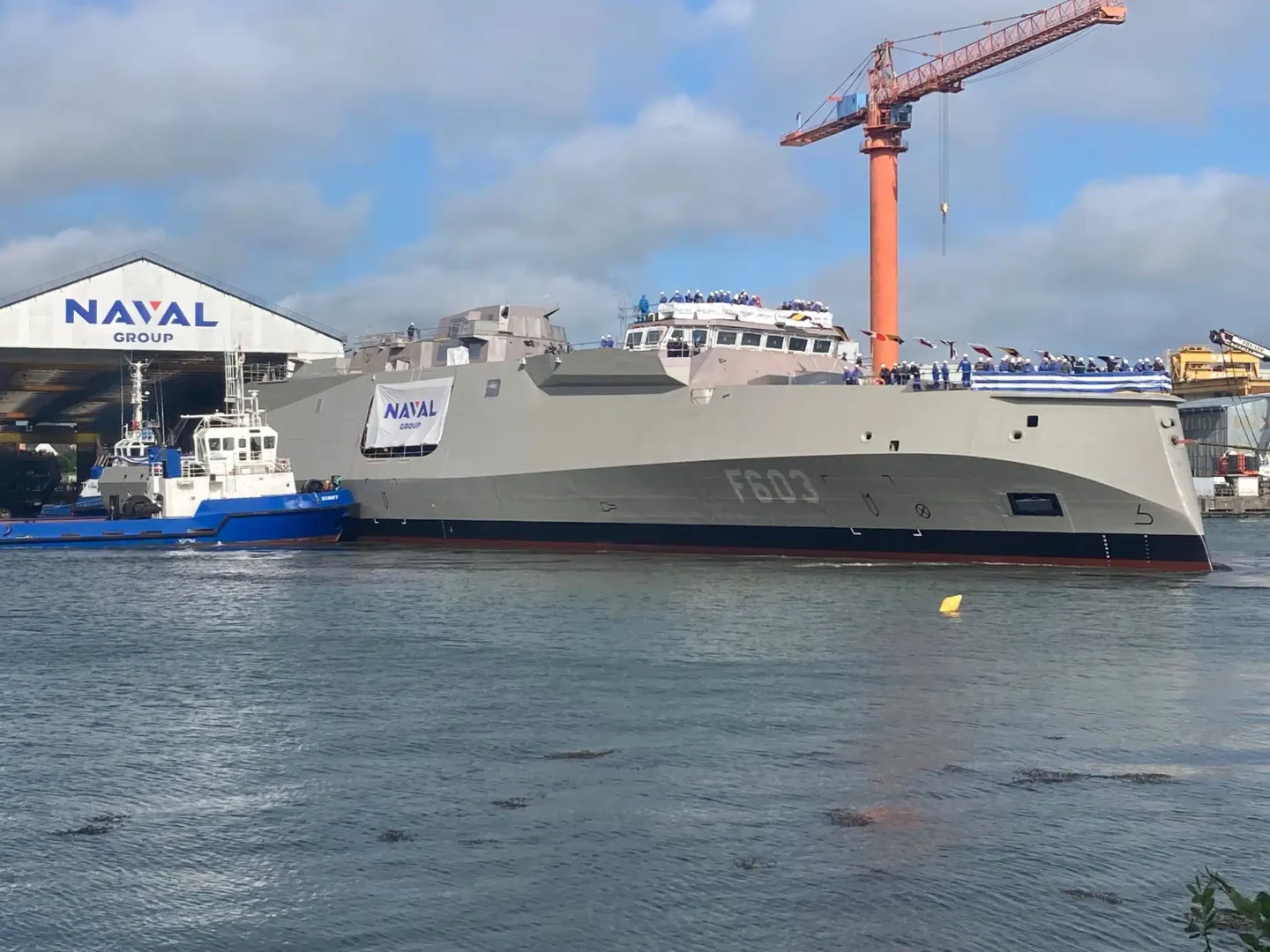 HS Formion zwodowana. Grecka flota coraz bliżej pełnej gotowości / Portal Stoczniowy