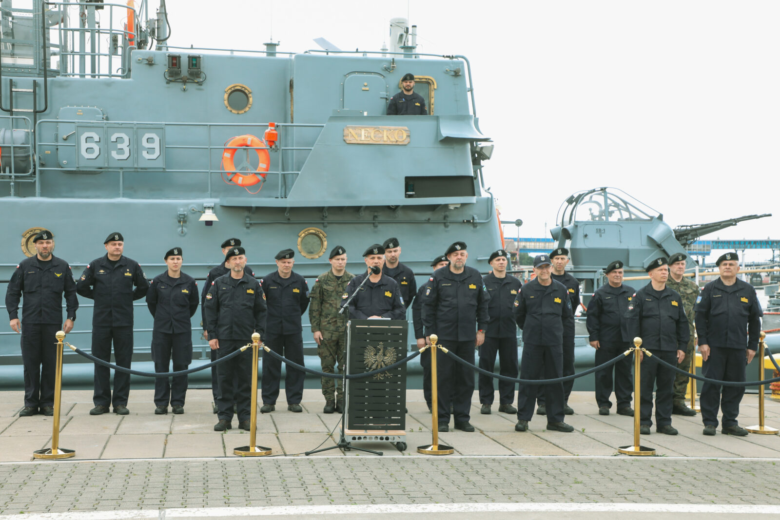 ORP Necko rozpoczyna półroczny dyżur w Siłach Reagowania NATO / Portal Stoczniowy