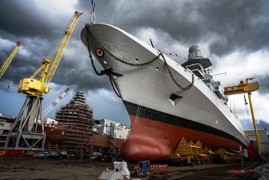 Ostatnia fregata FREMM dla Marina Militare – Emilio Bianchi wcielona do służby / Portal Stoczniowy
