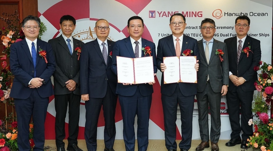 Hanwha Ocean z kontraktem na nowe kontenerowce LNG / Portal Stoczniowy
