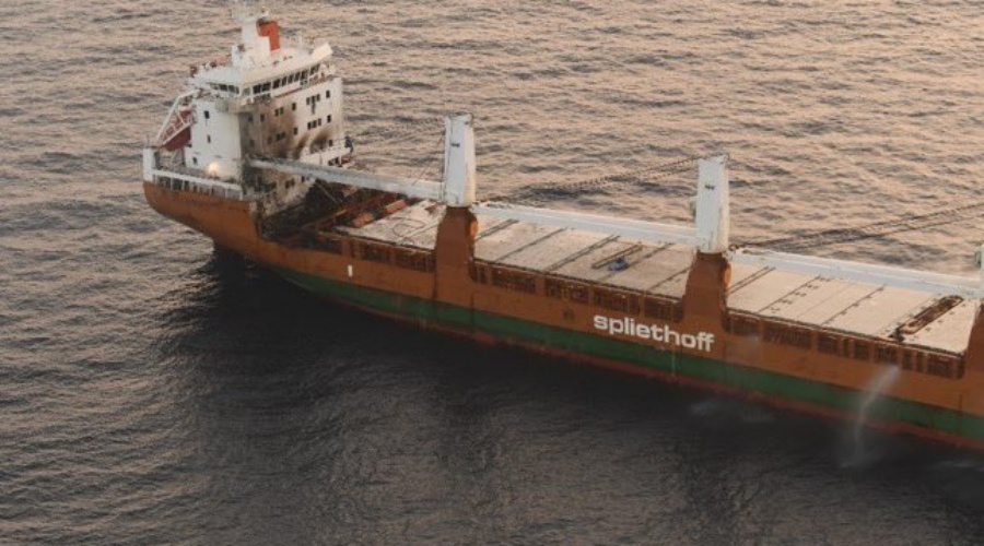 Pożar i ranni marynarze na statku w Zatoce Adeńskiej / Portal Stoczniowy