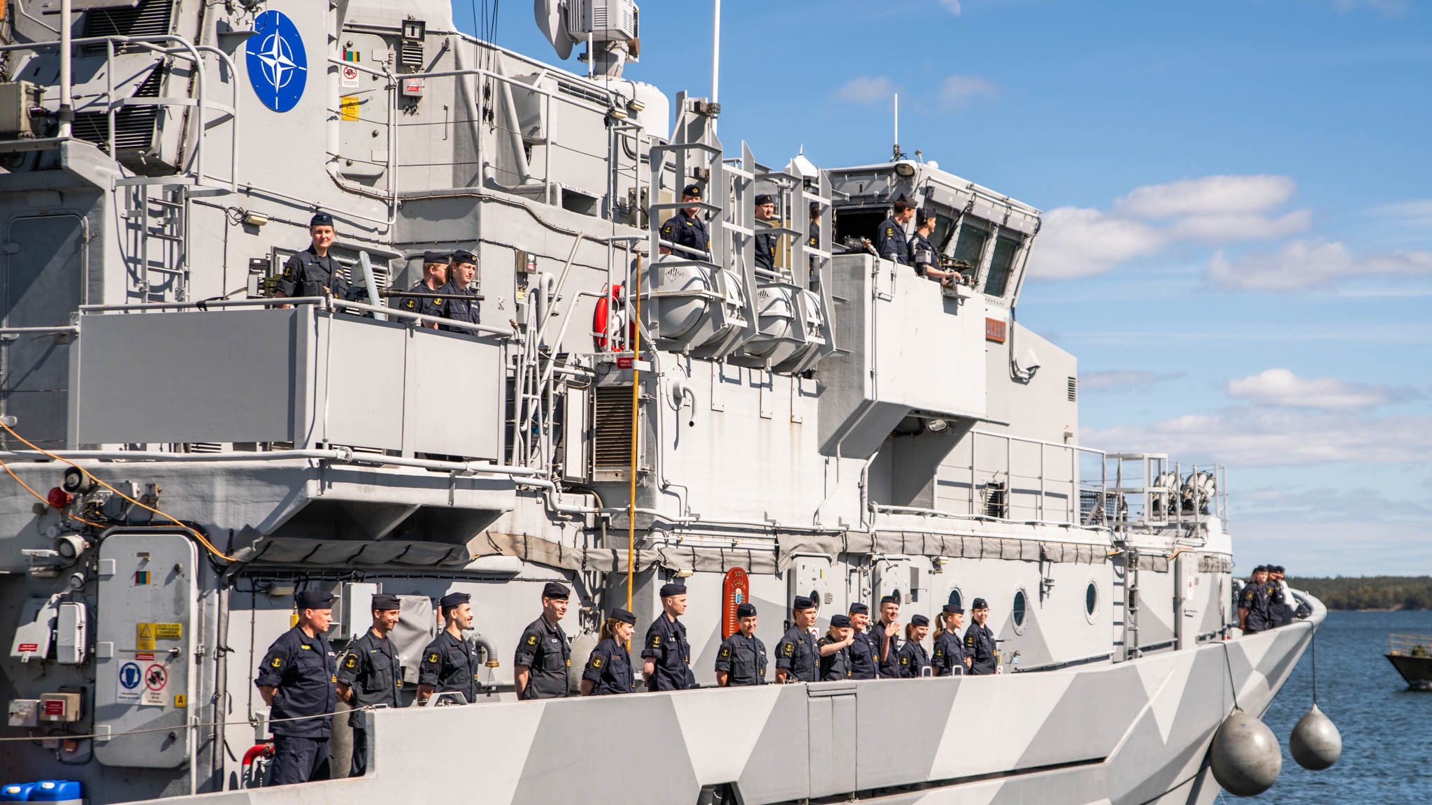Bałtyk pod osłoną NATO. Szwecja dołącza do działań morskich / Portal Stoczniowy